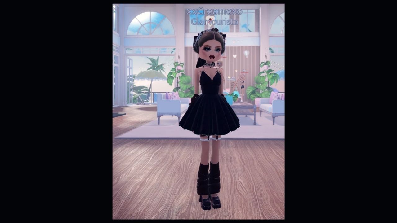 4 steps to the best Dark Coquette Dress to Impress outfit in Roblox