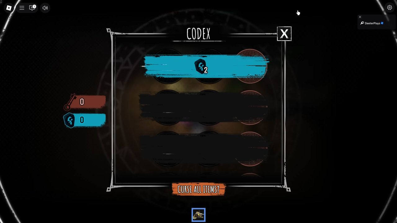 Roblox Halloween Spotlight 2025 Codex interface example
