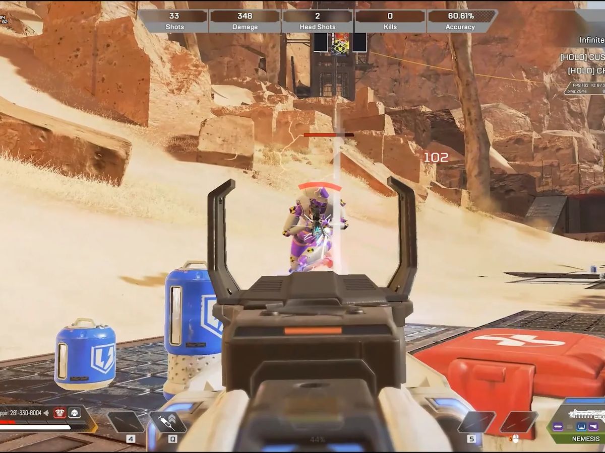 Is there aim assist on Apex Legends Firing Range?