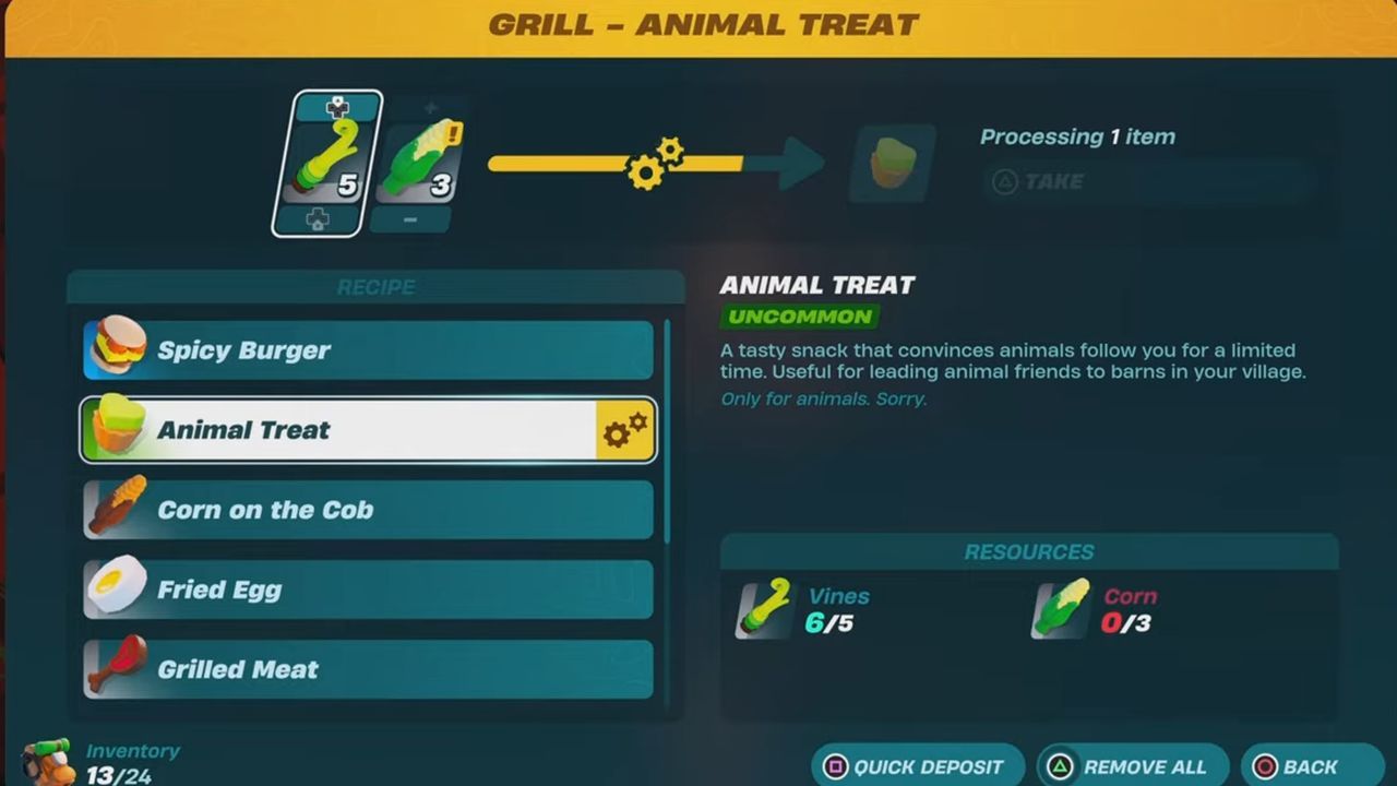 LEGO Fortnite Animal Treats guide: Simple ways to get & farm